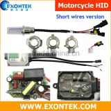 Wholesale high quality motorcycle parts xenon kit HID kits 12V 35W short wires version
