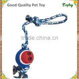 Cotton Rope With Strap A Tennis Ball Playthings Puppy Dog Toys thumbnail-3