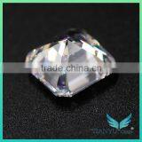 Wholesale12*12mm Big Asscher Cut AAAAA D White American Loose Cubic Zirconia Stones thumbnail-2