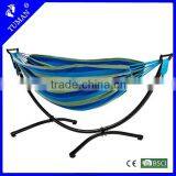 Camper Single Canvas Hammock Garden Iron Swing