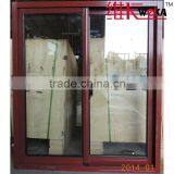 Aluminum Sliding Tempered Glass Windows