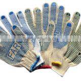 Nylon Gloves With Pvc Dots, Working Nylon Glove With Pvc Dots/construction Gloves thumbnail-1