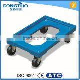 4 Wheel Dolly, Plastic Moving Dolly for Plastic Crate