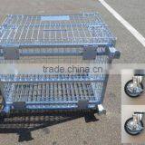 Mesh Box Wire Cage Metal Bin Storage Container Wire Mesh Containers