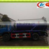 6000L Dongfeng Sewage Suction Tanker Truck, Vacuum Sewage Suction Truck thumbnail-1