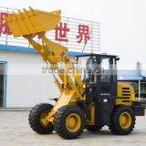 Advanced designed mini loader rated loader 1600kgs with ground clearance 310mm