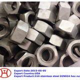 310 Stainless Steel DIN934 Hex Nut thumbnail-1