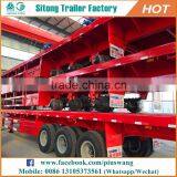 Durable 20ft 40ft Container Transport Semi Trailer Container Dolly Trailer thumbnail-4