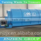 20TPD continuous waste tyre pyrolysis plant with 50% high oil yield no pollution
