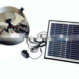 Vent Goods Device Flow Control Solar Fan Gable Roof Mounted Industrial Exhaust Fan in Solar Energy Battery 30w Solar Panel thumbnail-1