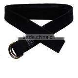 Black Cotton Yoga Belts thumbnail-1