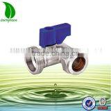Brass Mini Ball Valve Angel Type thumbnail-1