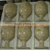 MARBLE WINE GLASSES GOBLETS thumbnail-2