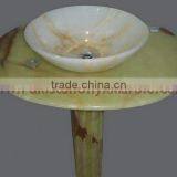 ART DECORATION ONYX PEDESTALS SINKS AND BASINS thumbnail-4
