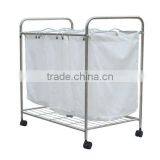 Hotel Laundry Cart With Cleaning Tool Store,Laundry Basket on Wheels thumbnail-1