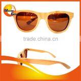 2015 Summer Fashion Custom Bamboo Sunglasses Unisex Bamboo Sunglasses