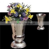 New Design Of Silver Metal Vase Flower Vase For Wedding Decoration Centerpiece