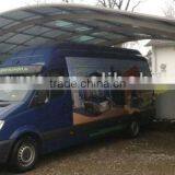 Polycarbonate Covering Carport Canopy With Aluminum Frame thumbnail-1