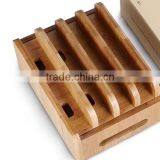Personalized Desktop Mobile Phone Charging Bracket, Creative Wooden Storage Box thumbnail-5