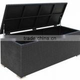 Outdoor Cushion Rattan Storage Box by Weaving