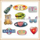 Square Epoxy Stickers Epoxy Labels Advertise Sticker Full Color Printing thumbnail-1