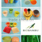 Long-lasting Quality Assurance Eco Bamboo Fiber Dinnerware Sets thumbnail-5