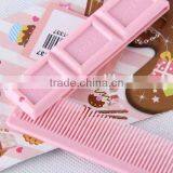 Chocolate Shaped Hair Brush With Hanging Chain/folding Comb thumbnail-6