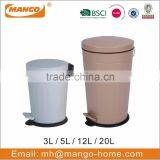 Colorful Round Metal Pedal Rubbish Bin thumbnail-4