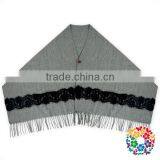 Two Style Cotton Scarf Warm Winter Shawl High Quality Knitting Scarf thumbnail-3