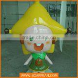Outdoor Decorations Life Size Fiberglass Cartoon Character Statue thumbnail-2