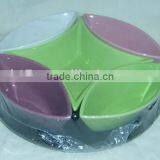 Set of 6 Colorful Ceramic Snack Plate,snack Tray thumbnail-1