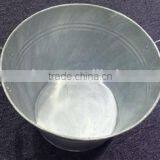 Bucket (White Washing With Wooden Handle) Big Size ,MSO-172 thumbnail-2