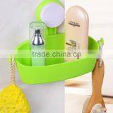 Vacuum Suction Cup Bathroom and Kitchen Plastic Shelf/holder thumbnail-2