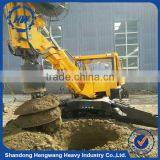 Bore pile foundation Hydraulic Rotary Crawler Drilling Rig for depth 55m