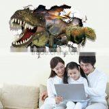 3D Real Dinosaur Drawing , Adhesive 3D Wall Paper , Wall Sticker thumbnail-5