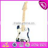 Лучшие продажи классических деревянных игрушек - детская электрическая гитара W07H014-S thumbnail-2