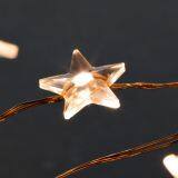 Warm White Star Blinking Not on the High Street Wellfaith Factory Copper String Light Supplier Holiday Christmas Deco thumbnail-3