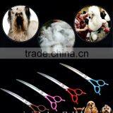 2017 New Arrival 440C Curved Scissors Dog Grooming Scissors Rubber Handle Pet Scissors thumbnail-6