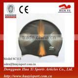 Provide Top Comfortable Silicone Waterproof Sfot Material Swim Cap thumbnail-2