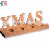 2017 Custom Wooden Candle Holder for Christmas thumbnail-1