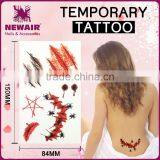 Long Lasting Printing Fashionable Design Water Transfer Body Temporary Tattoo thumbnail-3