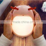 UCHOME Cute Wizard Colorful Led Energy Saving Touch Eye Lamps Feeding Bedding Warm Hearts Night Light thumbnail-3