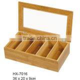 High Quality Bamboo Storage Tea Box thumbnail-1
