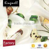 Custom High-end Butterfly Digital Printed Silk Crepe de Chine Fabric thumbnail-3
