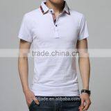 Wholesale High Quality 100% Cotton Plain Sport Polo Shirt for Men thumbnail-2