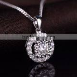 Single Pearl 18K Platinum Necklace thumbnail-3