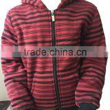 Children Coat Stripe Style Boy Zipper Jacket With Hoody thumbnail-1