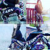 Lady Full Size Compression Nylon-spandex High Waist Yoga Pants thumbnail-6