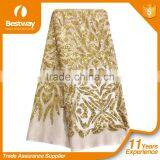 Hot Selling French Lace With Sequins FL1183-1 thumbnail-3