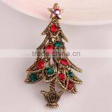 Zm53213a 2017 Cheap Christmas Ornaments Christmas Tree Brooch Wholesale thumbnail-5